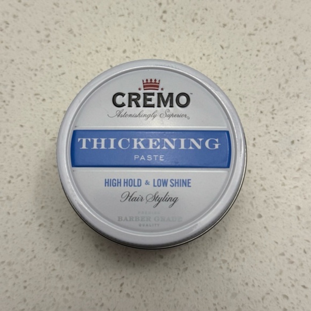 Cremo Thickening Paste High Hold - Low Shine 4 Oz
